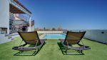 El Dorado ranch San Felipe Mexico private pool home vacation rental - sun bath